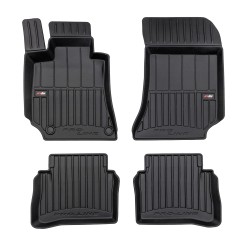 Tappetini per auto Proline 3D compatibili con Mercedes-Benz Classe E W212 2009-2016 su misura in gomma | Tipo Auto: Berlina | Set di tappetini premium | Materiale TPE durevole | Bordi più alti